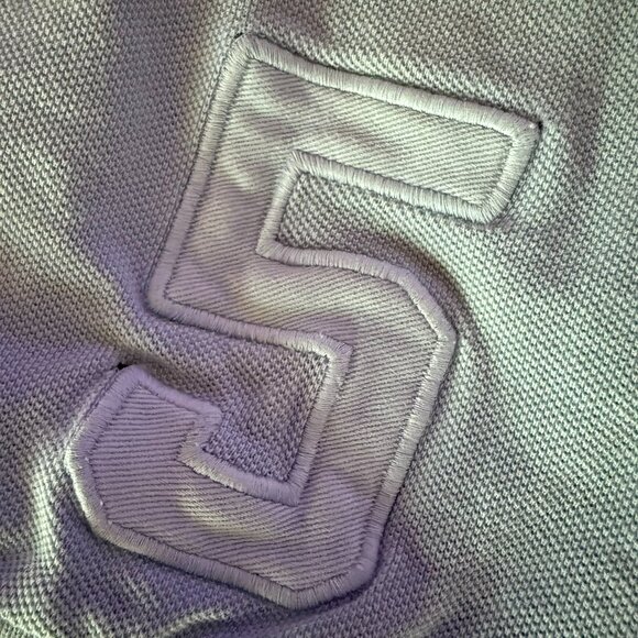 Polo Ralph Lauren Men's Baby Blue with Yellow Logo, Large - Picture 5 of 5